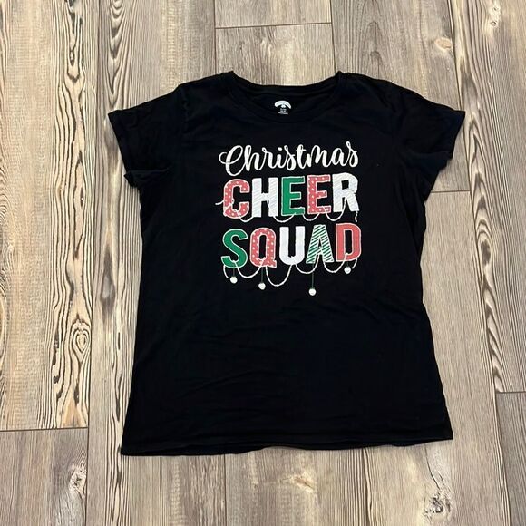 Holiday Time Christmas Cheer Squad Tee - Picture 1 of 3